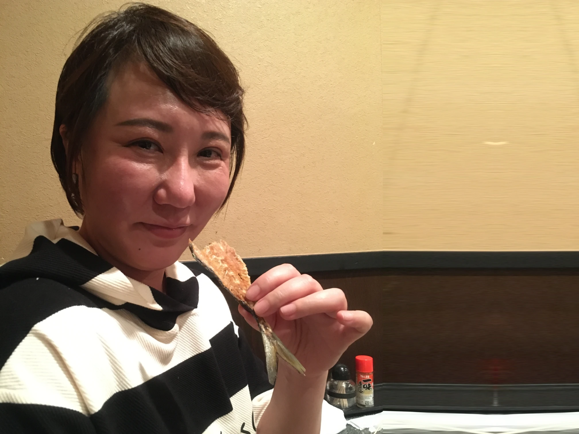 懇親会でのナナの様子